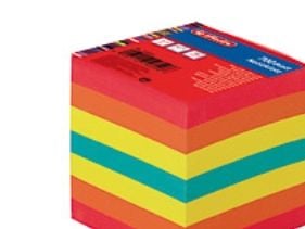 Herlitz 00146092, kvadratisk, flerfarget, papir, 90 mm, 90 mm, 700 ark