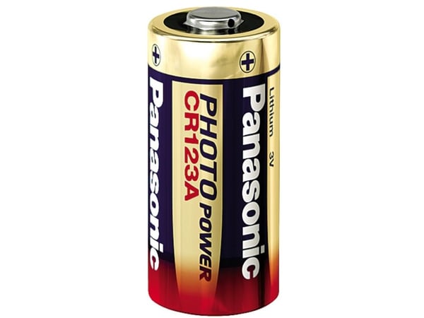 Panasonic CR-123APA/1B, Kertakäyttöinen akku, Litium, 3 V, 1 kpl, Lieriömäinen