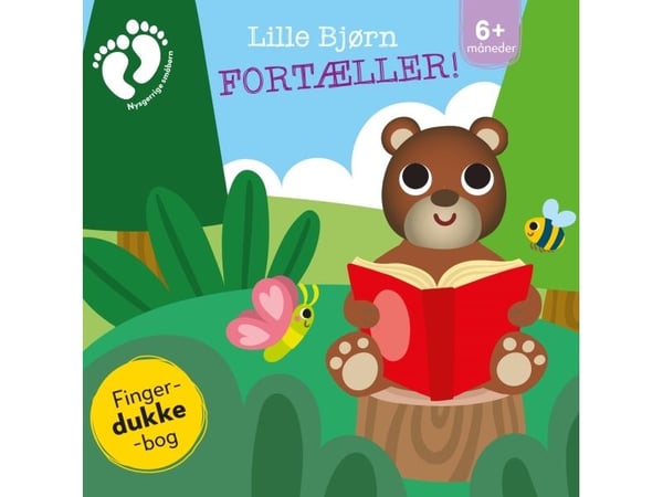 Lille bjørn forteller! - med fingerdukke | Globe | Språk: Dansk