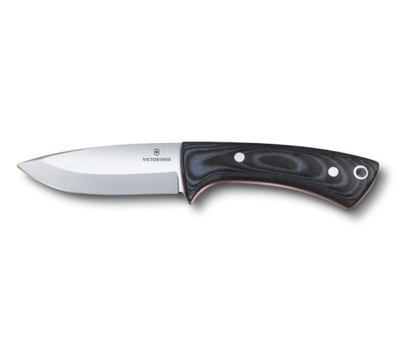 Victorinox Master Mic S Previous Next, Single/enkelt, Turistkniv, Drop punkt, Sort, Sølv, 15,5 cm, 27 mm