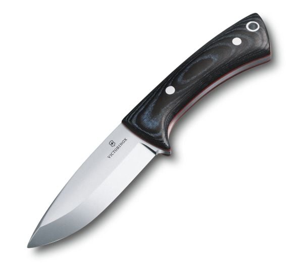 Victorinox Master Mic S Previous Next, Single/enkelt, Turistkniv, Drop punkt, Sort, Sølv, 15,5 cm, 27 mm