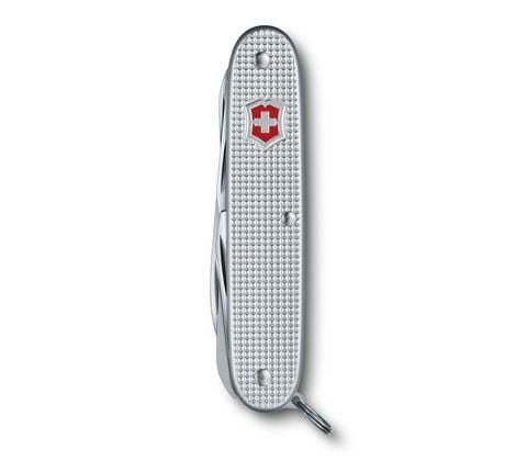 Victorinox 0.8271.26, Klappkniv med lås, Multiverktøyskniv, Drop punkt, Grå, 10 verktøy, 3,7 mm