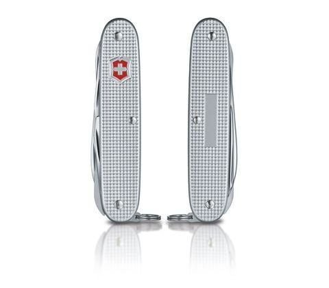 Victorinox 0.8271.26, Klappkniv med lås, Multiverktøyskniv, Drop punkt, Grå, 10 verktøy, 3,7 mm