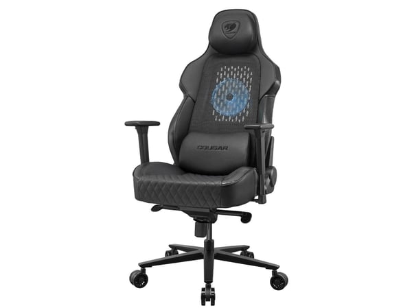 COUGAR Gaming CGR-ARP-BLB, Universal gaming-stol, 160 kg, Polstret Sete, Maskenett, Sort, Stål