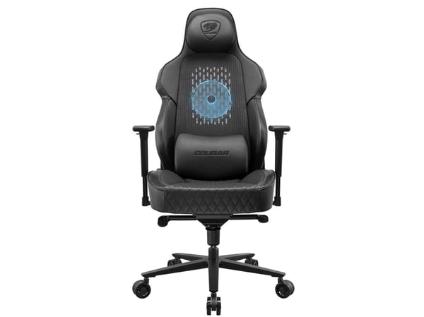 COUGAR Gaming CGR-ARP-BLB, Universal gaming-stol, 160 kg, Polstret Sete, Maskenett, Sort, Stål