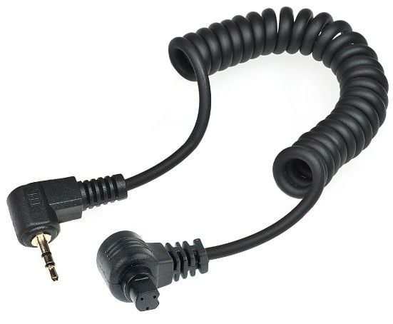 Kaiser 3C - Lukkerutløsningskabel - for Canon EOS 10D, 1D, 1Ds, 20D, 30D, 40D, 50D, 5D, 5DS, 6D, 7D, D30, D60
