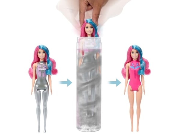 Barbie Color Reveal -nukkevalikoima, Muotinukke, Naaras, 3 vuosi/vuosia, Tyttö, 325 mm, 140 g