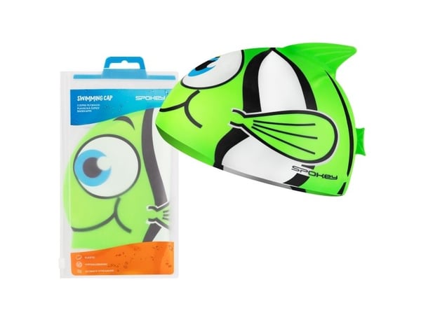 Spokey Lasten uimalakki FISH vaaleanvihreä Spokey