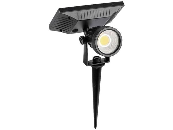 V-TAC 6662 VT-952 solcelle havelampe LED (RGB) 2 W sort
