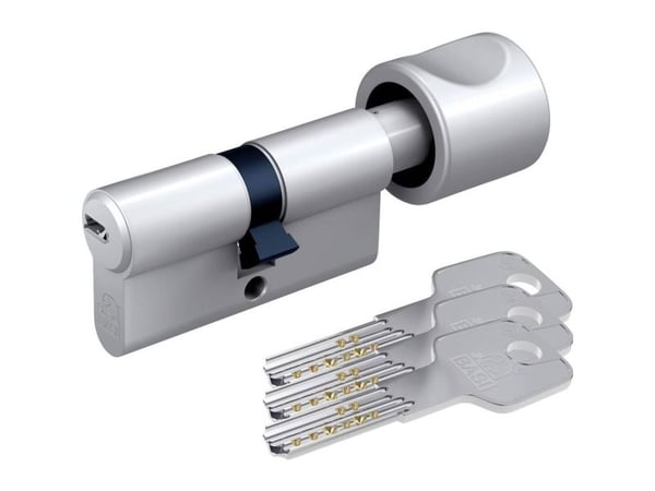 BASI BM5030-1030, Europrofilsylinder, Sølv, 3 stykker, 418 g