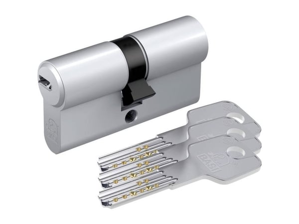 BASI BM5200-1030, Europrofilsylinder, Sølv, 3 stykker, 359 g