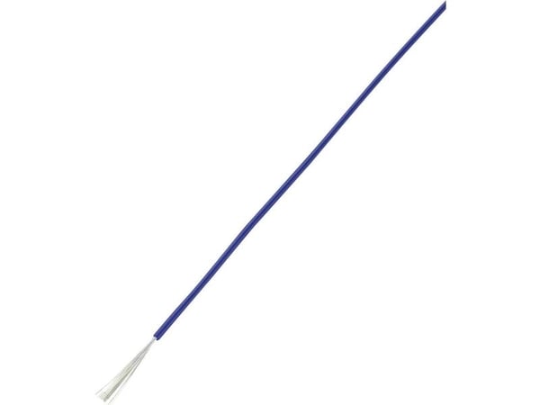 TRU COMPONENTS 1566835 Lanka LiY 1 x 0,14 mm² Sininen 100 m 100 m