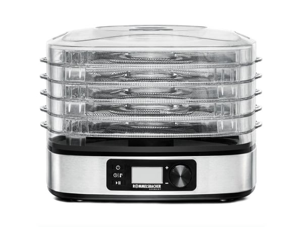 Rommelsbacher DA 350 - Livsmedelstork - 350 W - rostfritt stål
