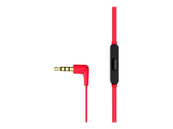 HyperX Cloud Earbuds II - Ørepropper med mikrofon - i øret - kablet - 3,5 mm jakk - rød