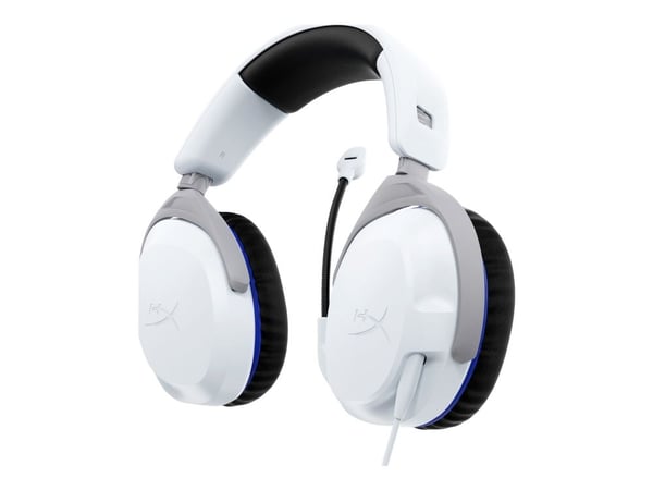 HyperX Cloud Stinger 2 - Gaming - hodesett - full størrelse - kablet - 3,5 mm jakk - hvit