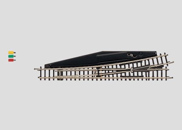 Märklin Electric Left Turnout, 15 år, Svart, Gult Märklin Electric Left Turnout, 15 år, Svart, Gult