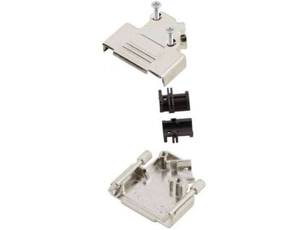 encitech D45ZK-09-K 6560-0106-11 D-Sub: 9-pins metall 45° sølv 1 stk