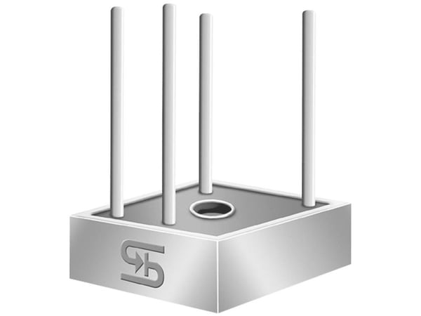 Vishay GBPC2502W Siltatasasuuntaaja GBPC-W 200 V 25 A Yksivaiheinen