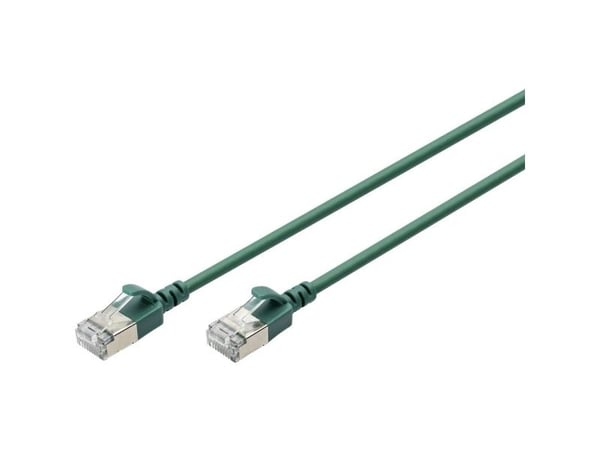 Digitus DK-1632-A-020S-G, 2 m, Cat6a, F/FTP (FFTP), RJ-45, RJ-45, Grønn