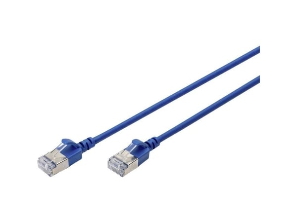Digitus DK-1632-A-020S-B, 2 m, Cat6a, F/FTP (FFTP), RJ-45, RJ-45, Blå