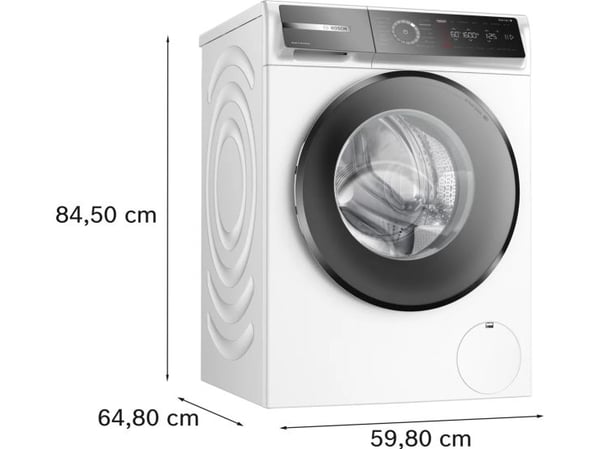 Bosch Serie 8 WGB246071, Frontlaster, 9 kg, A, 71 dB, 1600 o/min, A