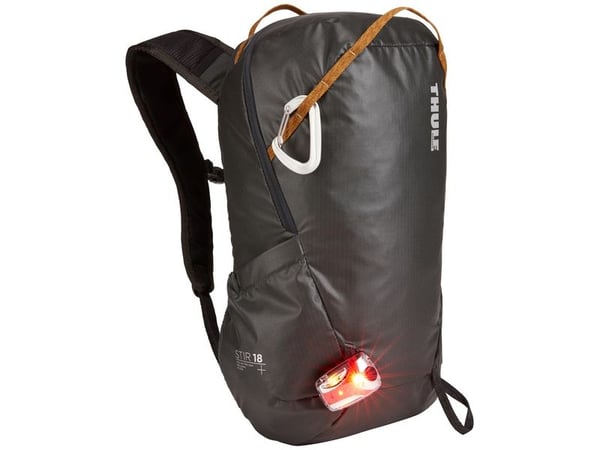 Thule Stir - Reppu - 18 litraa - 70D nylon, 210D Robic - obsidianvärinen väri