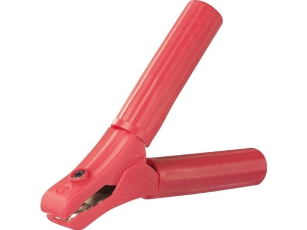 Ladelklemme maks. 600 A/30 V/DC skruer rød 600A. Innhold: 1 stk.
