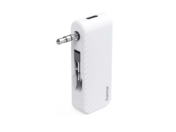 Hama Bluetooth® lydsender for fly og universal, 10h, med AUX, hvit (00014171)