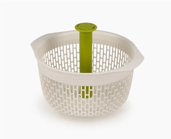 Joseph Joseph Spindola, Plast, Grønn, Hvit, Skåldørslag, Rund, 258 mm, 226 mm