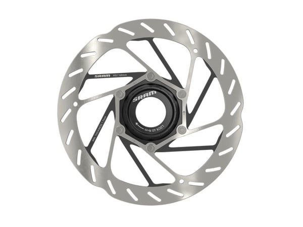 SRAM HS2 ROTOR, Sykkelrotor, Sort, Stål