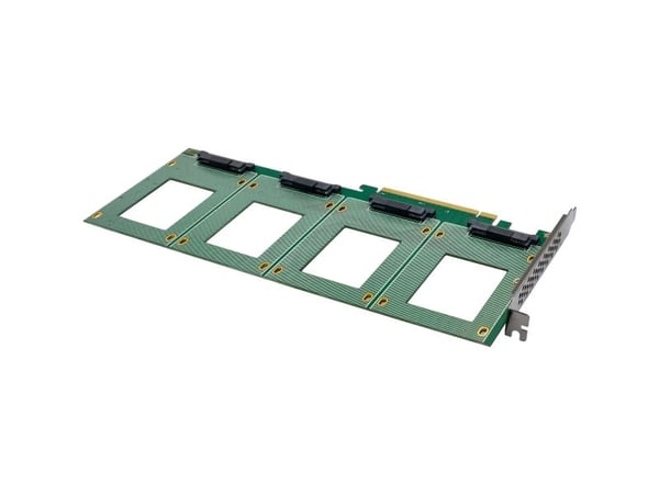 InLine 76660R, PCIe, U.2, Hankjønn, PCIe 3.0, Taiwan, PI6C20400BLE
