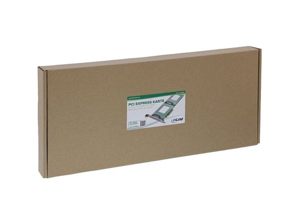 InLine 76660O, PCIe, U.2, Hankjønn, PCIe 3.0, Taiwan, PI6C20400BLE