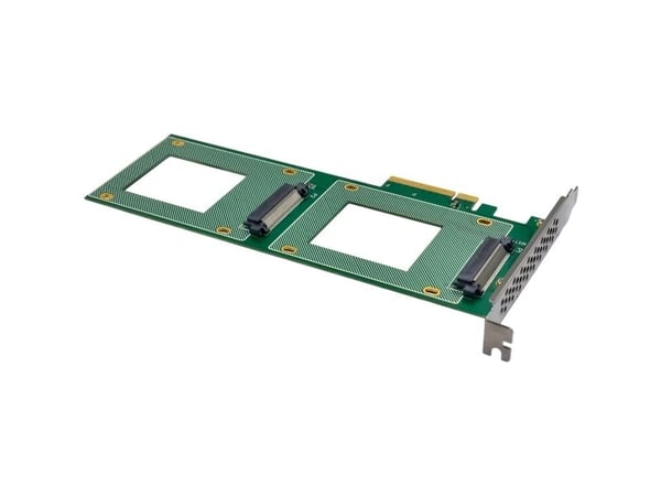 InLine 76660O, PCIe, U.2, Hankjønn, PCIe 3.0, Taiwan, PI6C20400BLE
