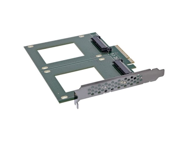 InLine 76660P, PCIe, U.2, urosliitin, PCIe 3.0, Taiwan, 4 Gbit/s.