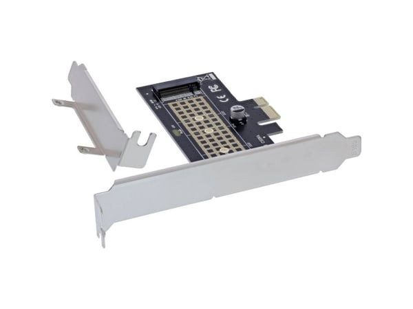 InLine 76660S, PCIe, M.2, urosliitin, PCIe 3.0, Taiwan, 1 Gbit/s.