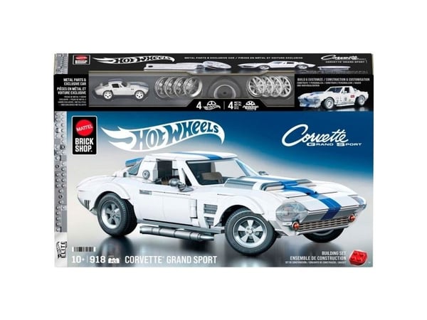 Hot Wheels Brick Shop Elite Series Corvette Sport
