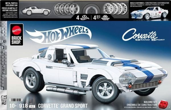 Hot Wheels Brick Shop Elite Series Corvette Sport
