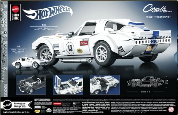 Hot Wheels Brick Shop Elite Series Corvette Sport