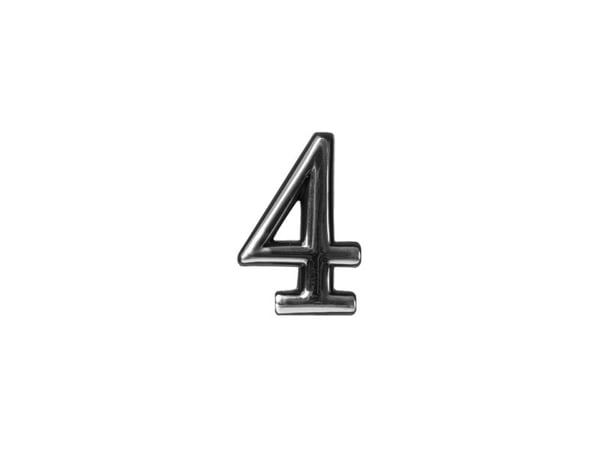 Okko Door Number Cr 4 Plastm Okko Door Number Cr 4 Plastm
