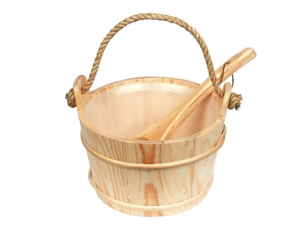 Urban Outdoor saunabøtte med øse 5 L