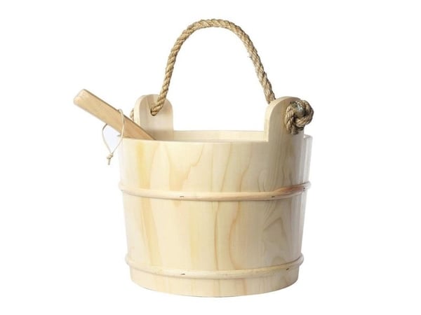 Urban Outdoor saunabøtte med øse (10 L) Urban Outdoor saunabøtte med øse (10 L)