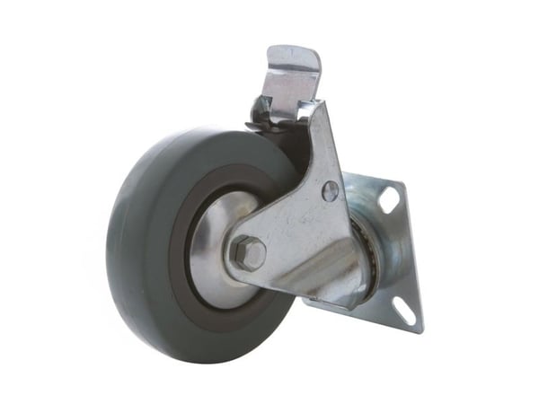 Trolleyhjul D100 PL ST 33100B