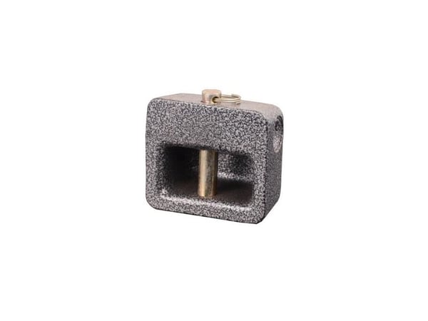 PADLOCK KD-90/80 90 MM SQUARE GREY 18