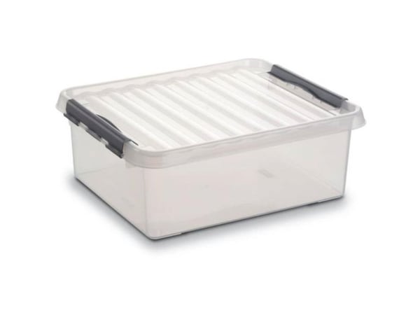 BRB Lagertechnik 527612 stapelbehållare (L x B x H) 500 x 400 x 380 mm transparent 2 st