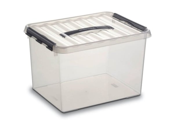 BRB Lagertechnik 527604 stablebeholder (L x B x H) 400 x 300 x 260 mm transparent 3 stk