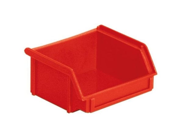 BRB Lagertechnik 974143 oppbevaringskasser for mat (B x H x D) 100 x 50 x 95 mm rød 50 stk