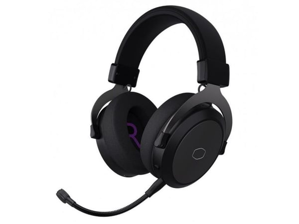 Cooler Master CH351 - Hodesett - full størrelse - Bluetooth / 2,4 GHz radiofrekvens - trådløs, kablet - 3,5 mm jakk - romsvart