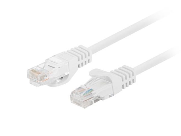 Lanberg - Koblingskabel - RJ-45 (hann) til RJ-45 (hann) - 4.8 mm - U/UTP, uskjermet - CAT 5/5e - med støvel, uten hindringer, opptil 1 Gbps-dataove...