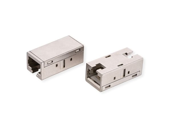 ROLINE 21.17.3097, RJ-45, Sølv, Metall, Cat6a, 0 - 70 °C, -40 - 85 °C
