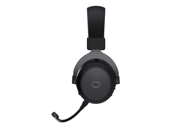 Cooler Master CH351 - Hodesett - full størrelse - Bluetooth / 2,4 GHz radiofrekvens - trådløs, kablet - 3,5 mm jakk - romsvart